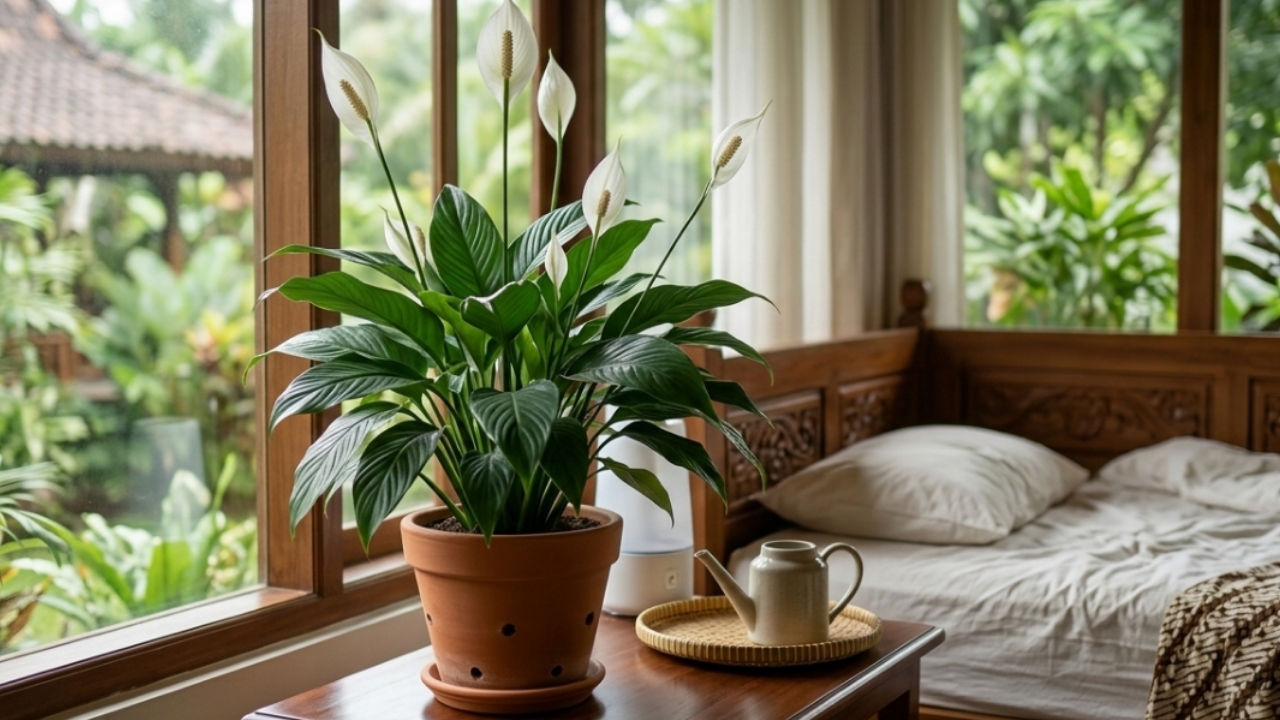 Rumah Lebih Sehat dan Tenang: Cara Sederhana Hadirkan Energi Positif Lewat Peace Lily