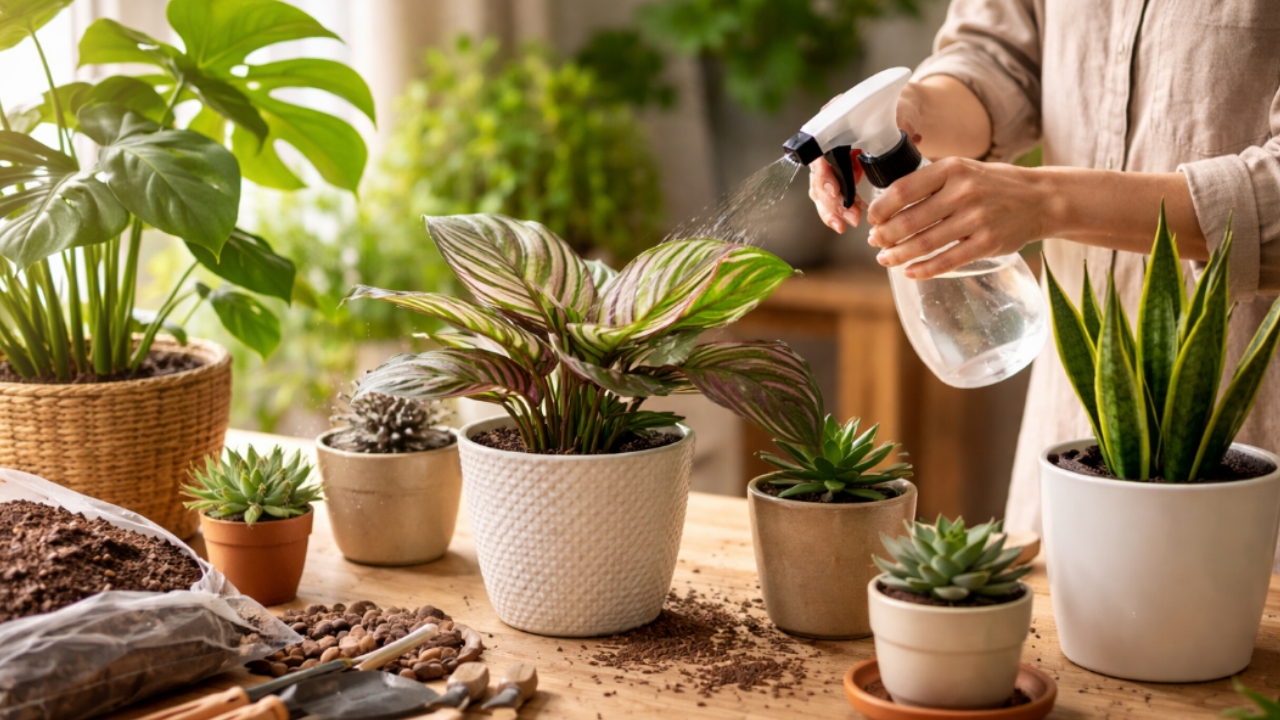 Rahasia Merawat Tanaman Hias Indoor agar Subur, Sehat, dan Tidak Mudah Membusuk