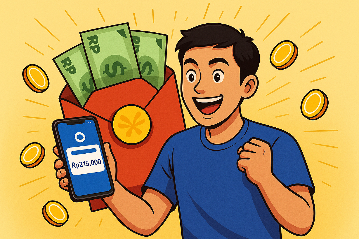 Pemenang Saldo DANA Gratis Hari Ini Lewat Fitur DANA Kaget