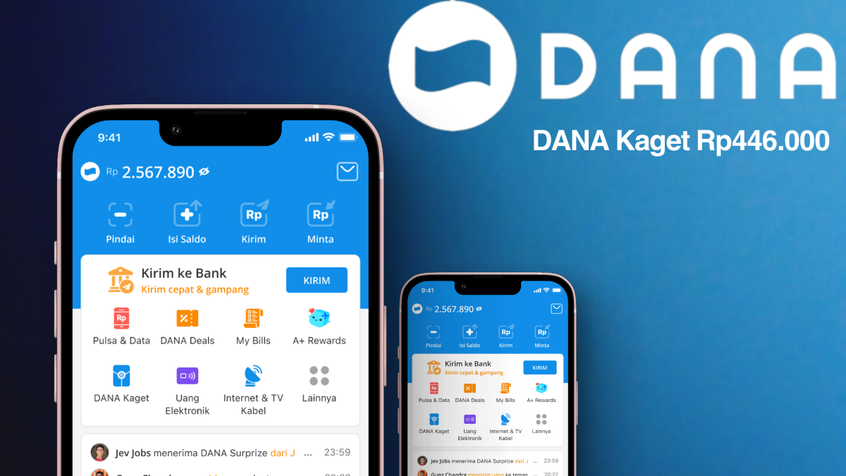 Link DANA Kaget Rp446.000 Ramai Diburu, Saldo Gratis Langsung Masuk Dompet Digital