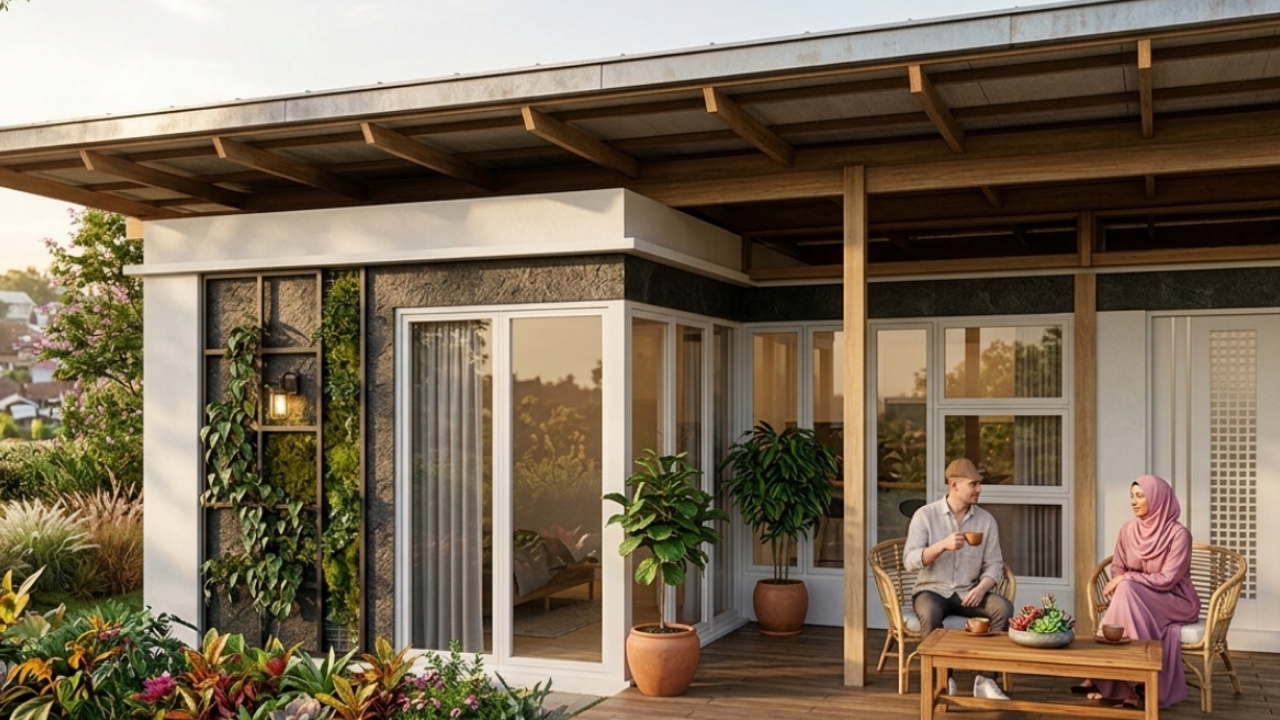 Dekorasi Rumah Sederhana Dengan Nuansa Pedesaan Yang Nyaman dan Estetik