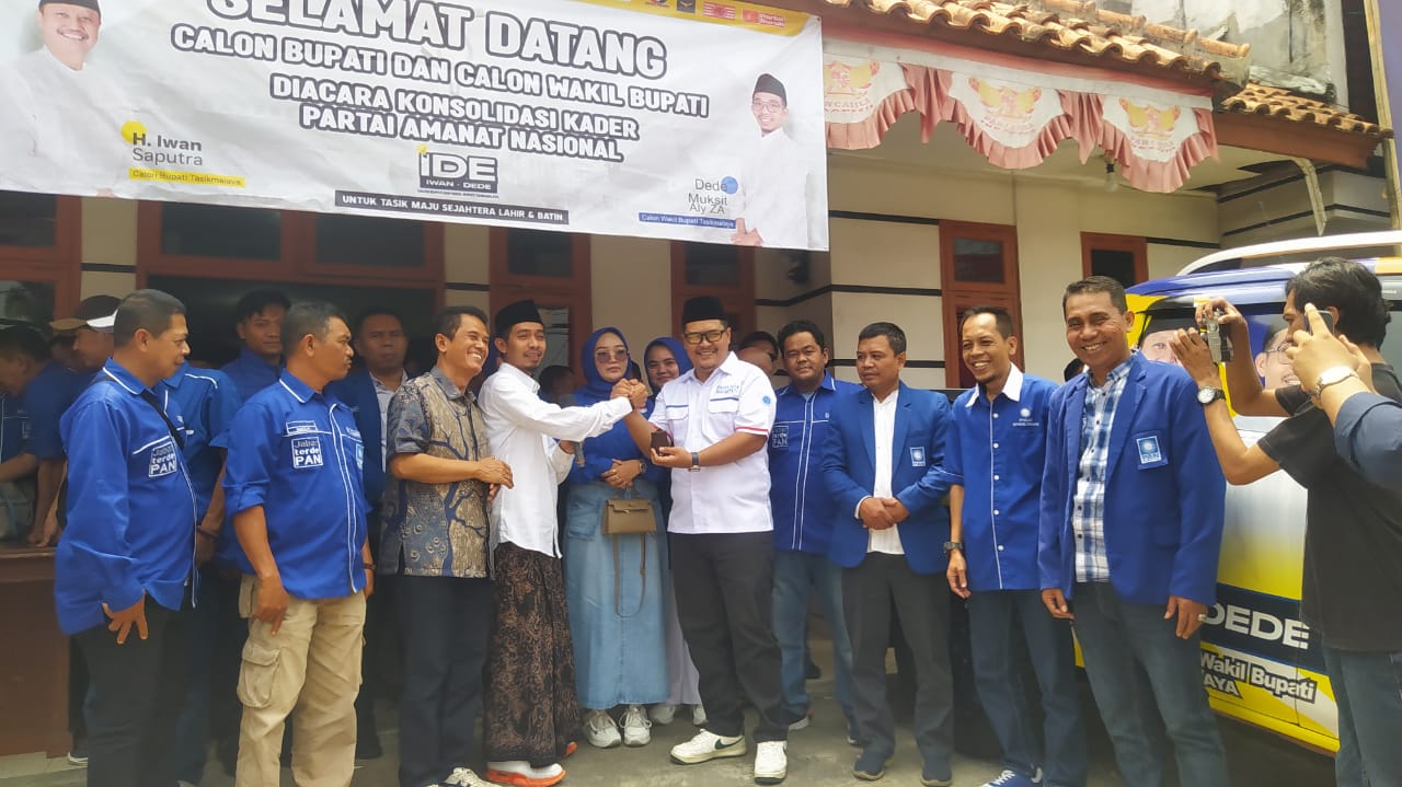 PAN Kabupaten Tasikmalaya Matangkan Konsolidasi untuk Menangkan Pasangan IDE di Pilkada 2024