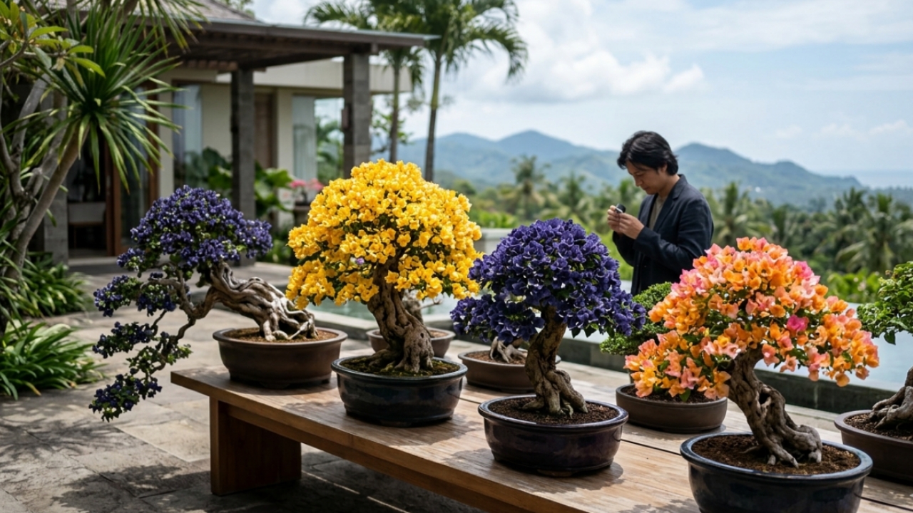 Bougenville Naik Kelas! Dari Tanaman Pinggir Jalan Jadi Aset Koleksi Bernilai Tinggi