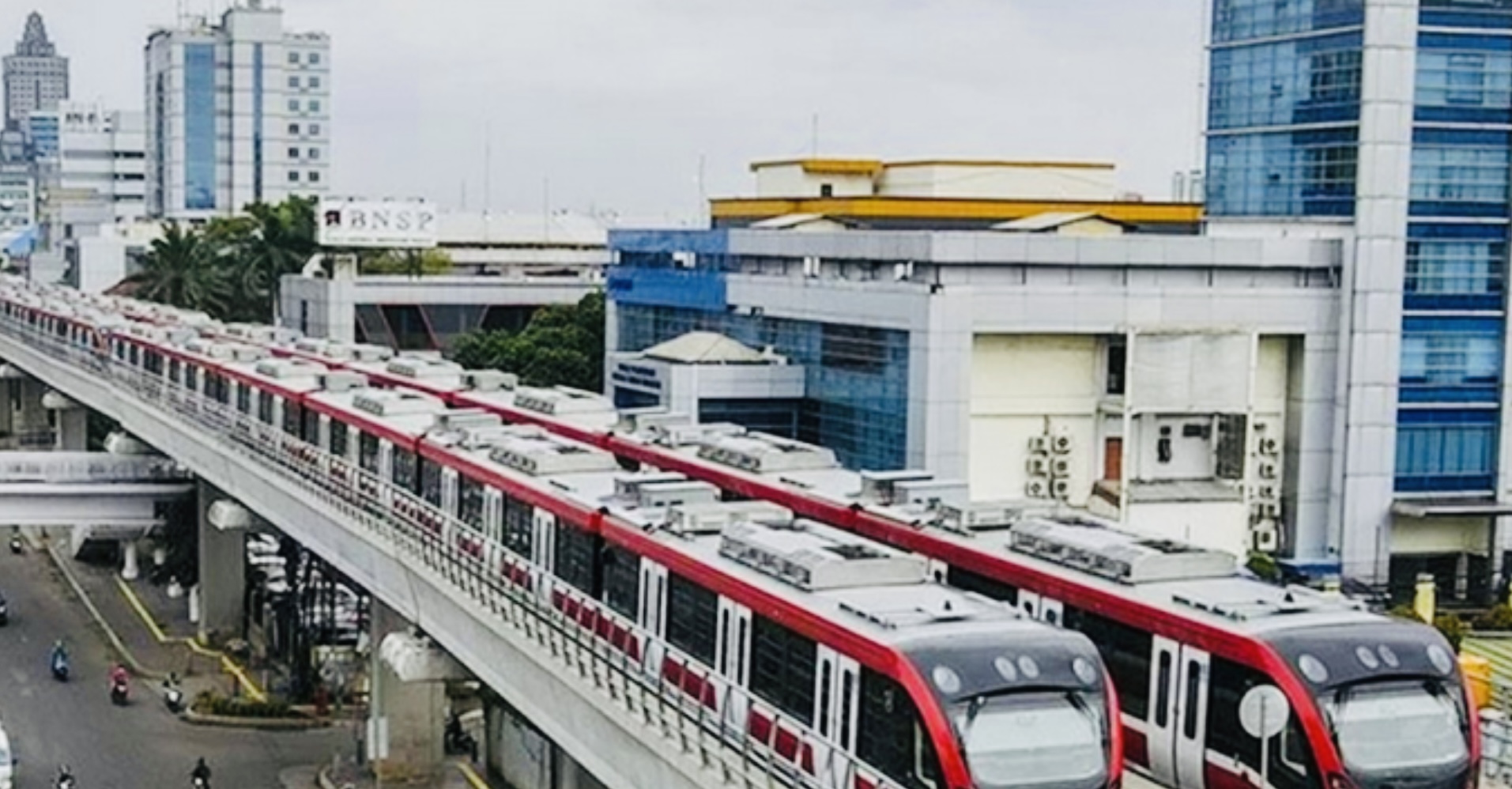 Ini Dia Train to Apocalypse atau Kereta Zombie yang Dibuka PT LRT Jakarta