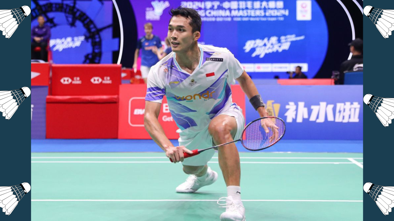 Jonatan Christie Berhasil Masuk ke Semifinal China Masters 2024, Taklukkan Tuan Rumah