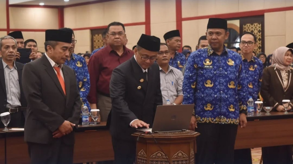 Bupati Cecep Resmikan Aplikasi SIAP, Dorong Digitalisasi Penganggaran di Kabupaten Tasikmalaya