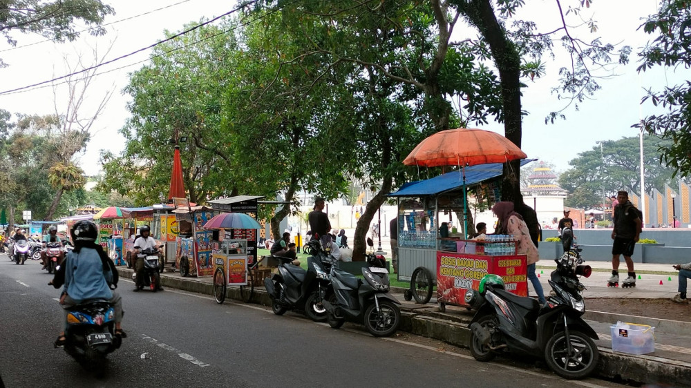 Pedagang di Sekitar Alun-Alun Dadaha Kota Tasikmalaya Bakal Diakomodir, ini Syaratnya