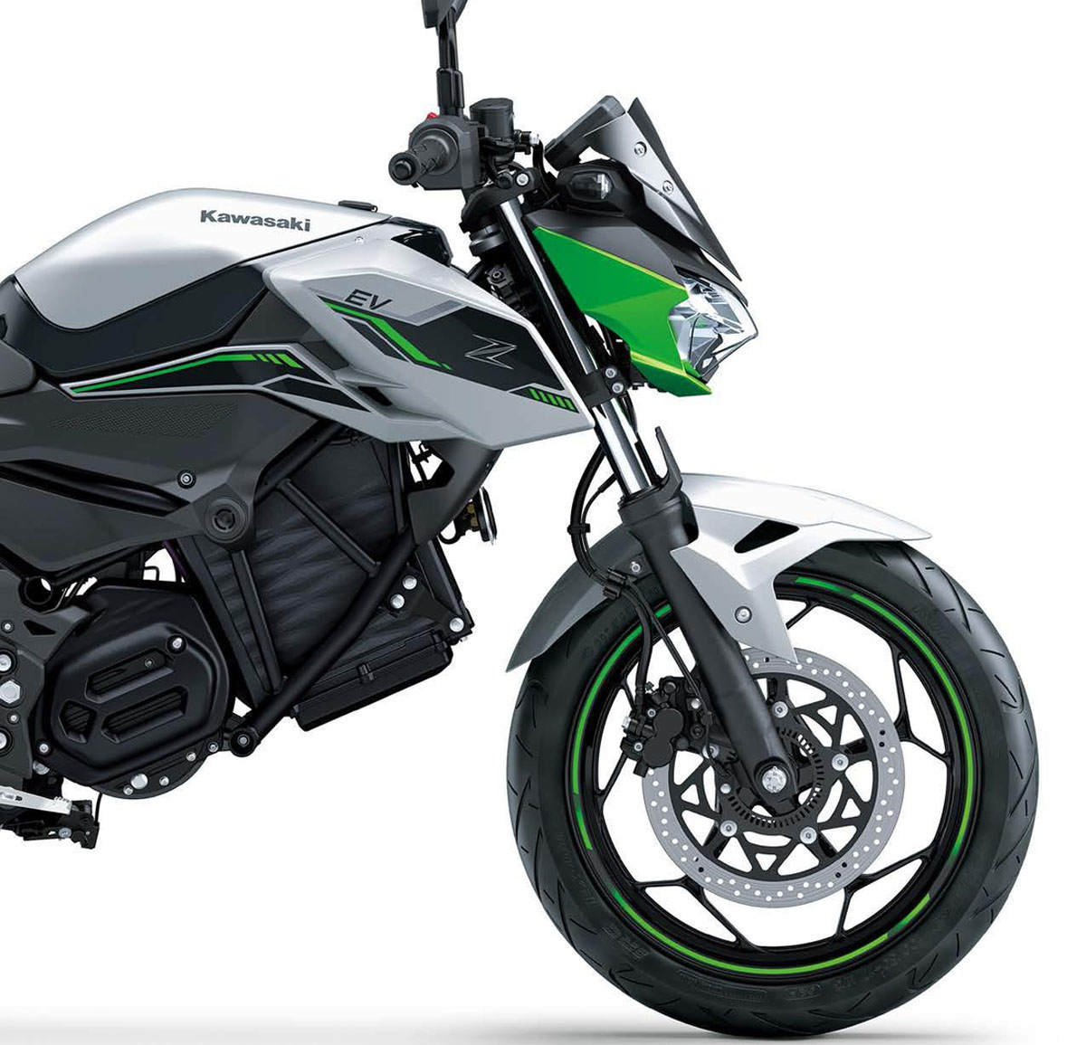 MANTAP! Motor Listrik Ninja Z E-1 Kawasaki Dilengkapi Teknologi E-Boost dan Mode Mundur