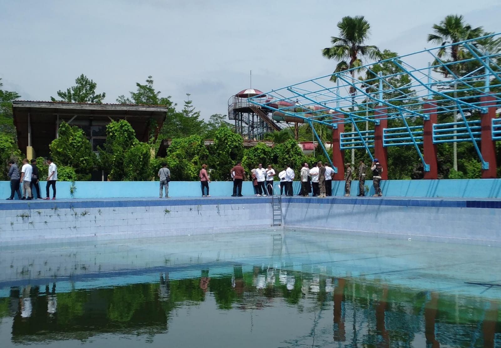 Banjar Waterpark Terbengkalai, Dispora Ingin Kolam Prestasi Diutamakan Perbaikannya