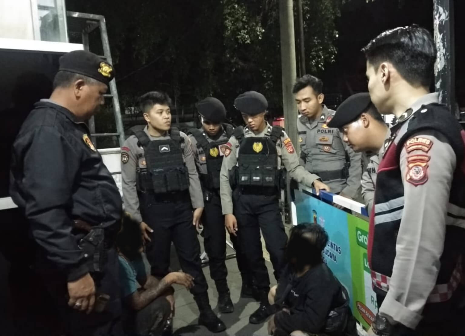 Polisi Amankan Dua Pengamen Jalanan Mabuk dan Berkelahi di Taman Kota Tasikmalaya