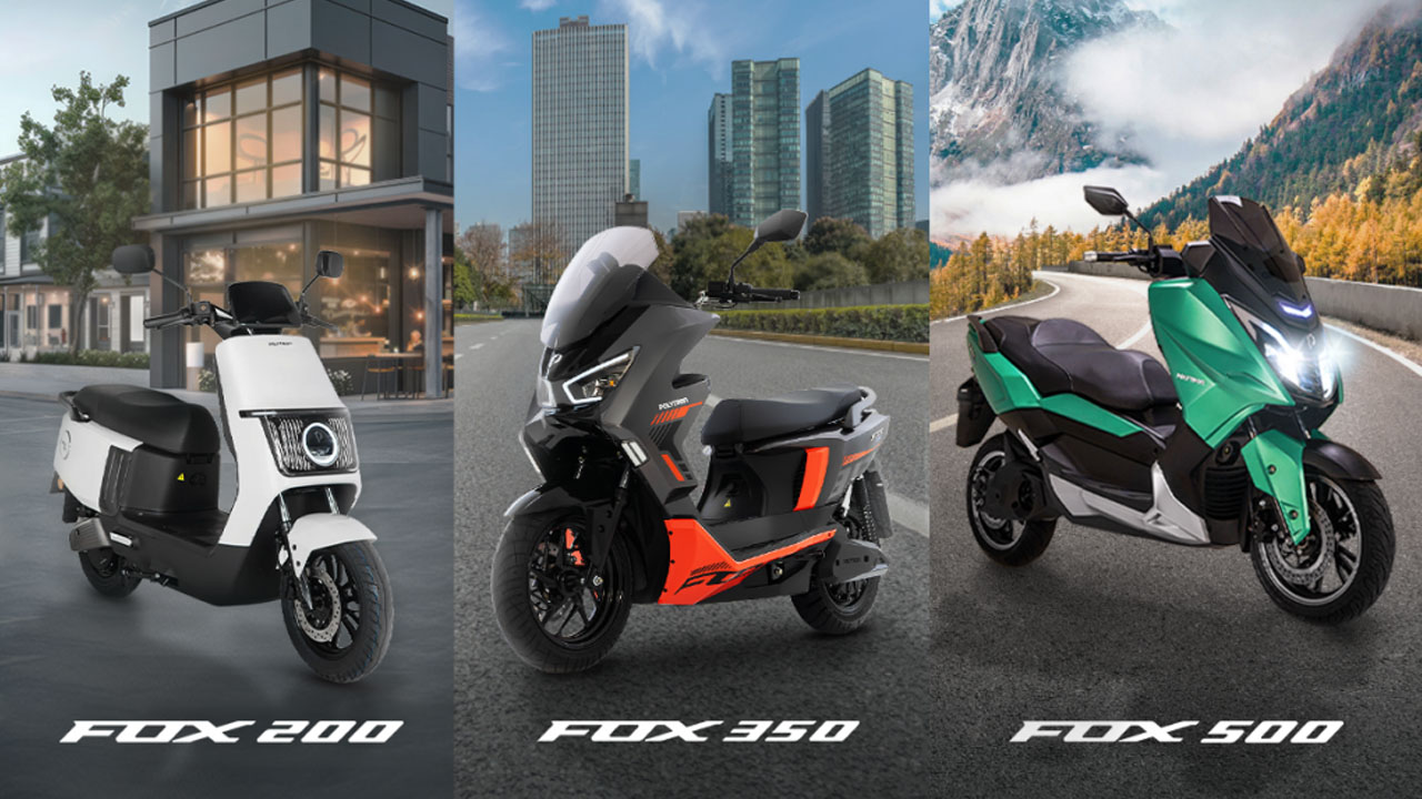 Bandingkan Spesifikasi Fox-200, Fox-350 dan Fox-500, Motor Listrik Polytron dengan Jarak Tempuh Andal