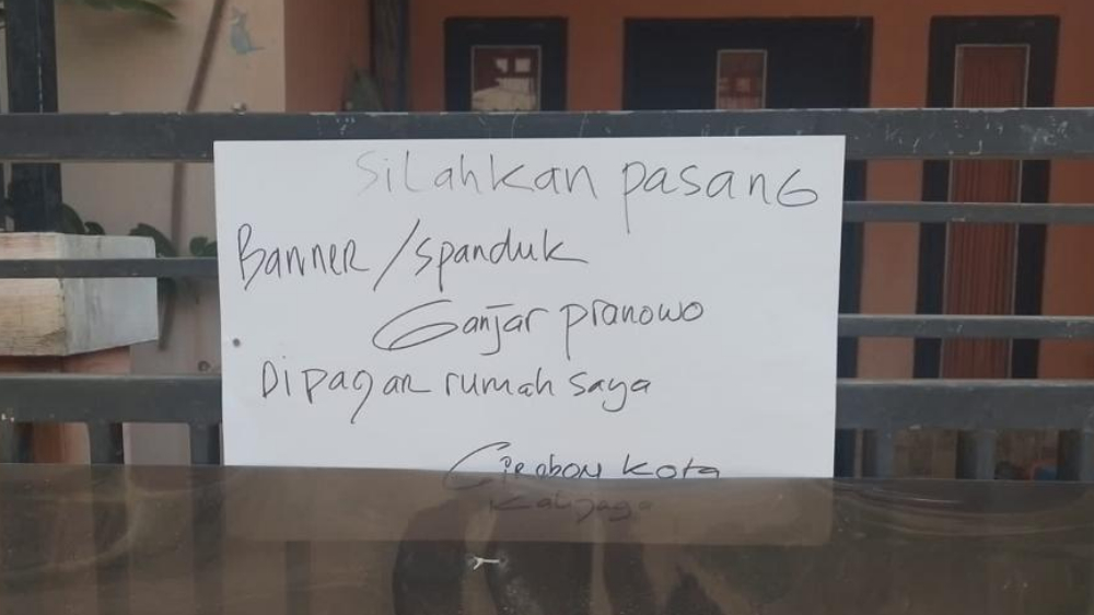 Buntut Pencopotan Atribut, Warga Ramai-Ramai Iklaskan Rumahnya untuk Baliho Ganjar