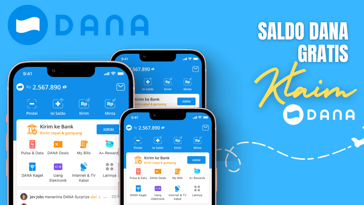 Klik Sekarang! Klaim Link Dana Kaget Untuk Dapatkan Saldo DANA Gratis Terbaru Hari Ini