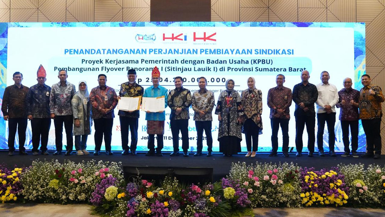 Percepat Pembangunan Infrastruktur Sumbar, BRI Dukung Pembiayaan Rp 2,2 Triliun Proyek Flyover Sitinjau Lauik