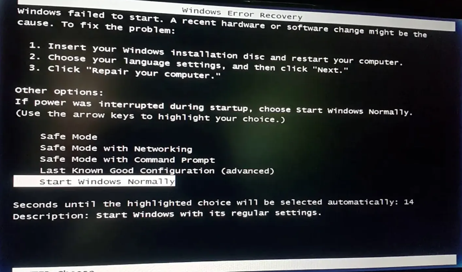 Cara Mengatasi Windows Error Recovery yang Muncul Setelah Menyalakan Laptop