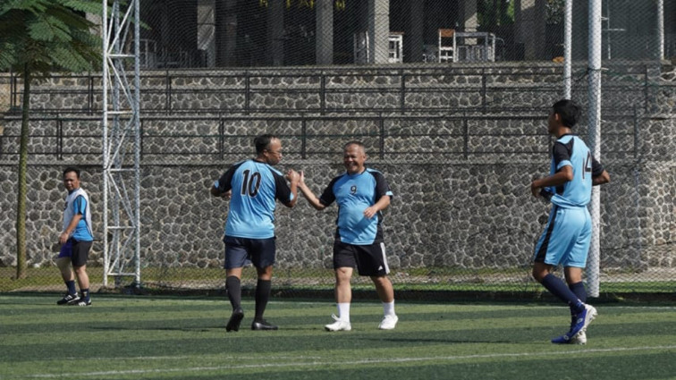 Duet di Lapangan! Pj Wali Kota dan Wali Kota Terpilih Tasikmalaya Bangun Sinergi Lewat Mini Soccer