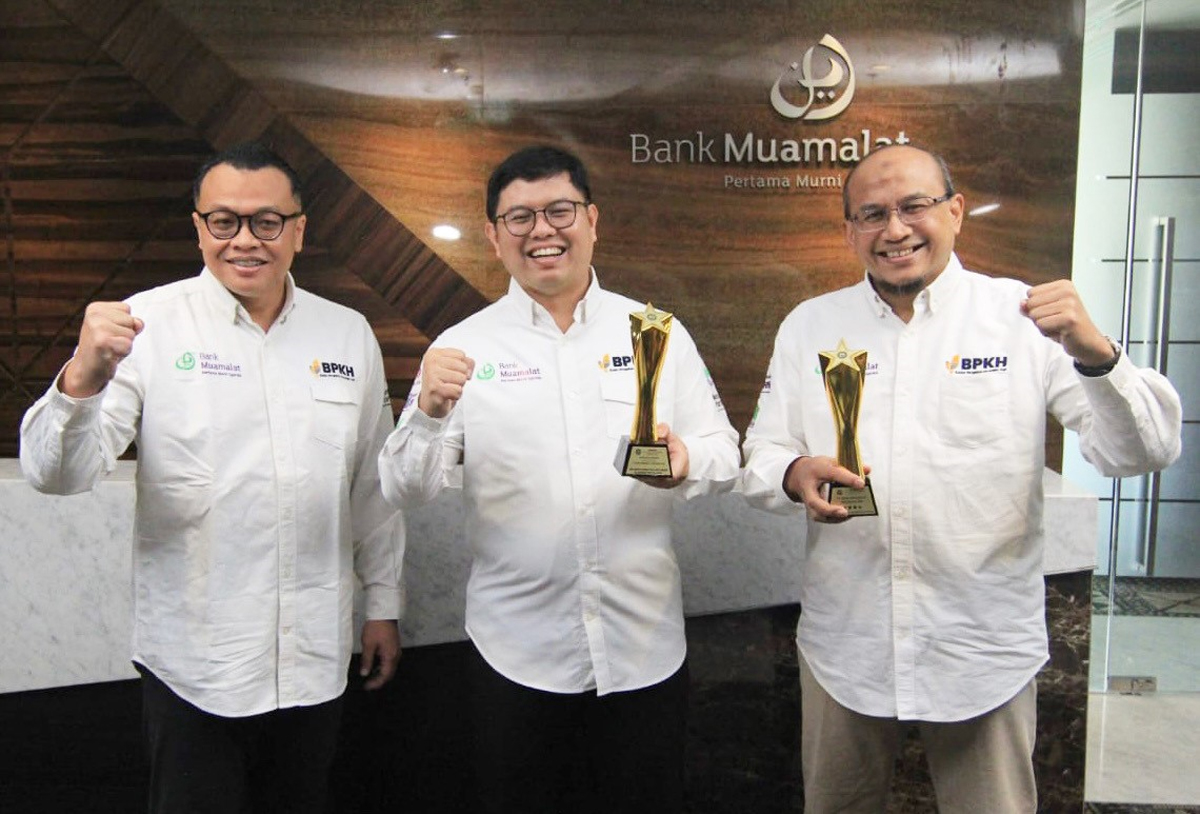 Bank Muamalat Raih 2 Penghargaan pada Ajang TOP Human Capital Awards 2023