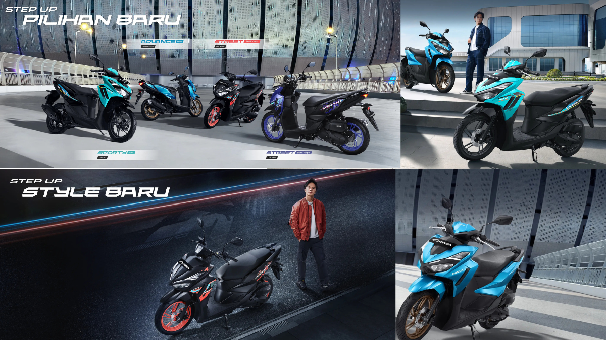 Bukan Skutik Biasa! New Vario 125 Street 2026 Hitam Ungu Tampilan Padat, Anti Cungkring!