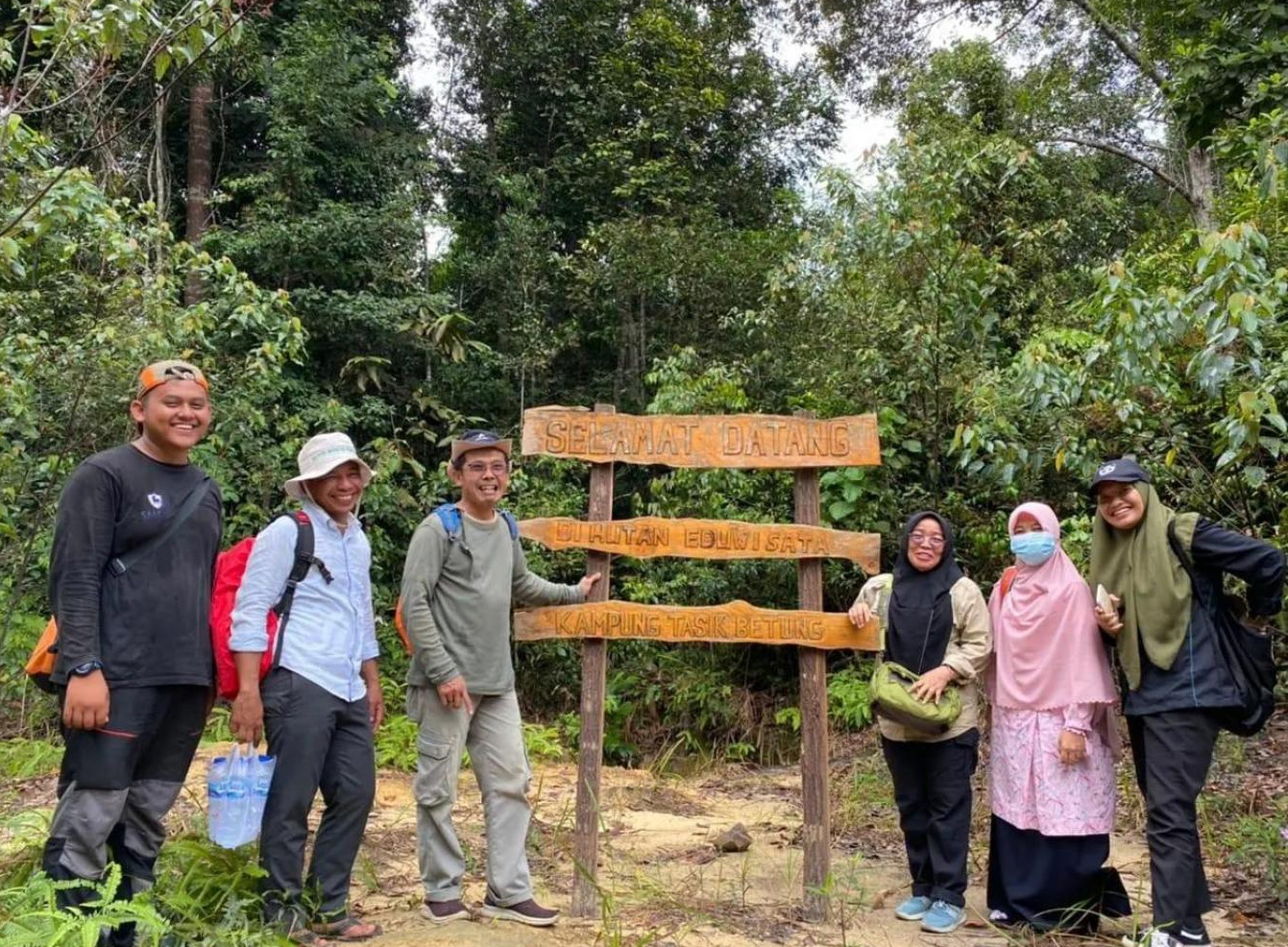 Ada Kampung Tasik Betung di Kabupaten Siak, Ini Profilnya