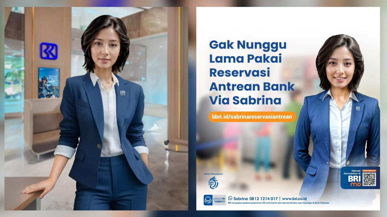 Gak Nunggu Lama, Pakai Reservasi Antrean Bank BRI via Sabrina