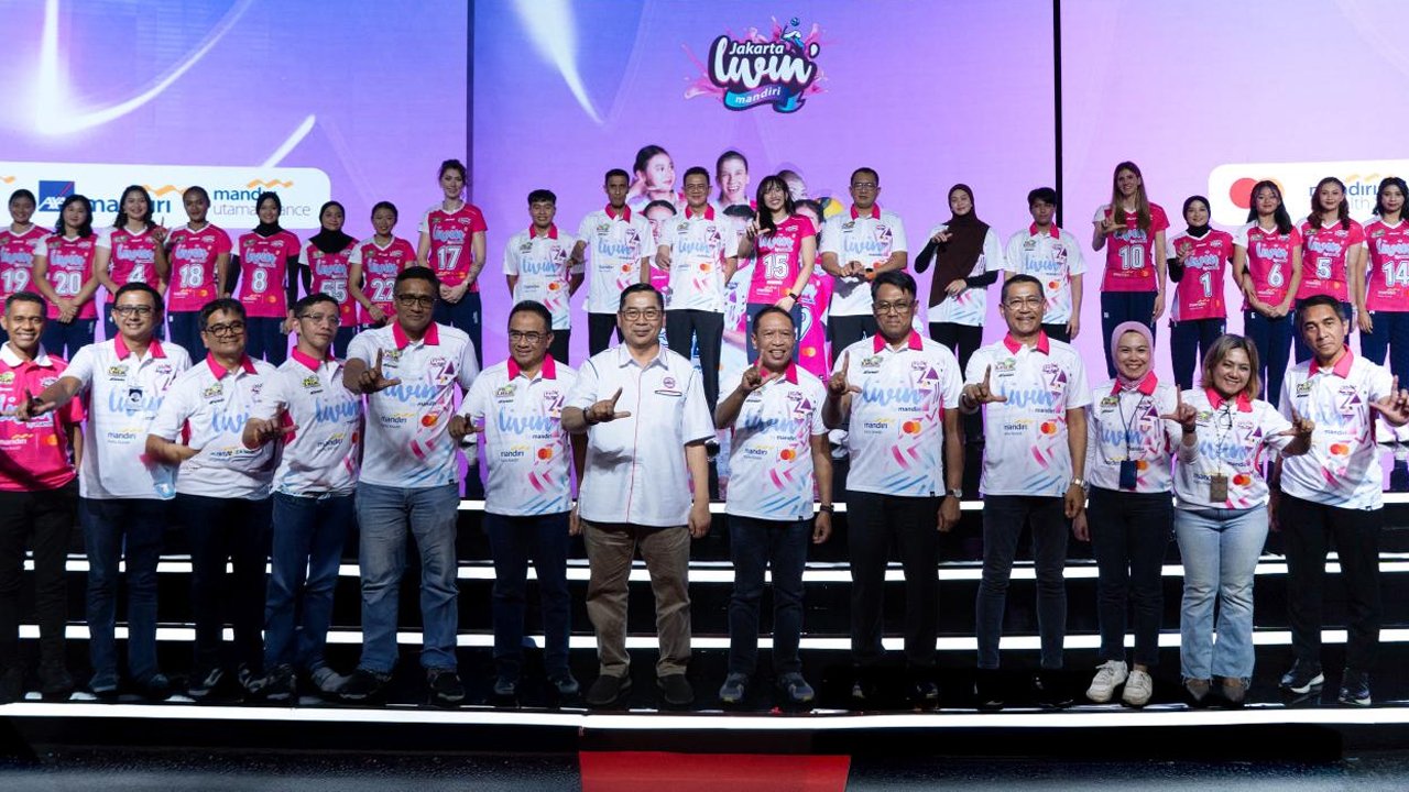 JLM Tancap Gas di Proliga 2026, Bank Mandiri Luncurkan Skuad Lengkap Voli Putri