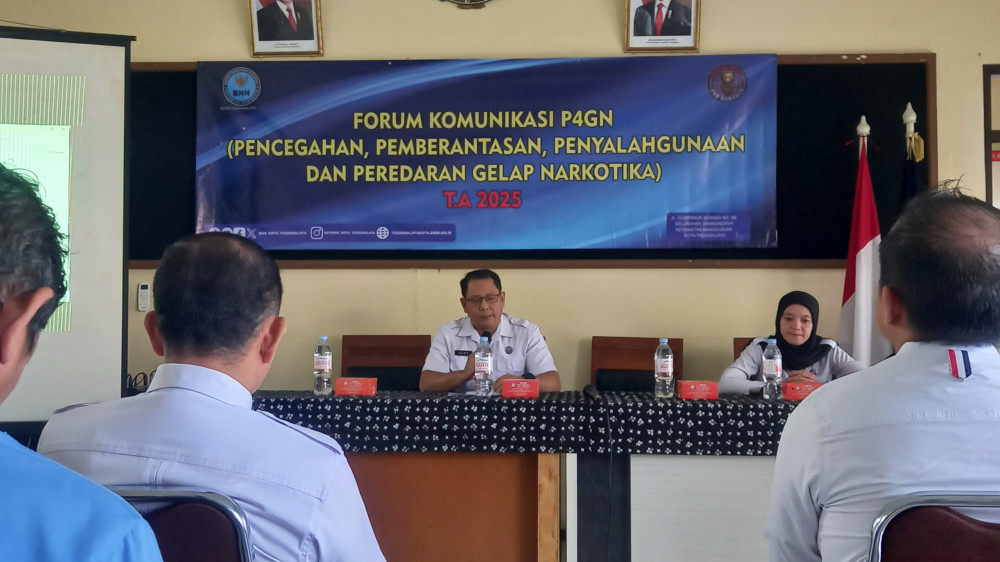 Lawan Narkoba, Forum P4GN Kota Tasikmalaya Tingkatkan Kolaborasi Lintas Sektor