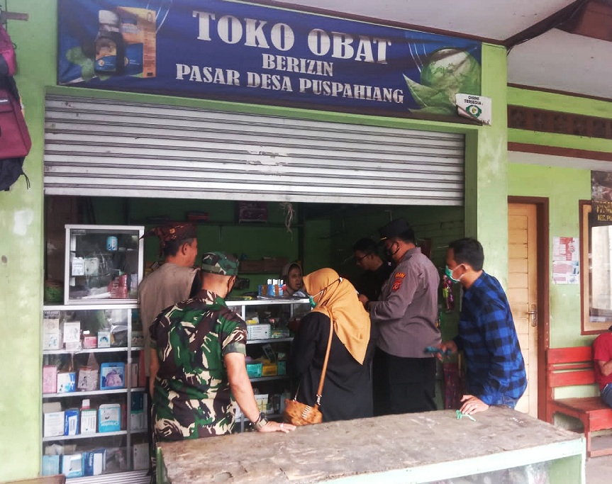 Sisir Warung dan Apotek, Polisi dan Muspika di Puspahiang Pastikan Obat Sirup yang Dilarang Tak Beredar