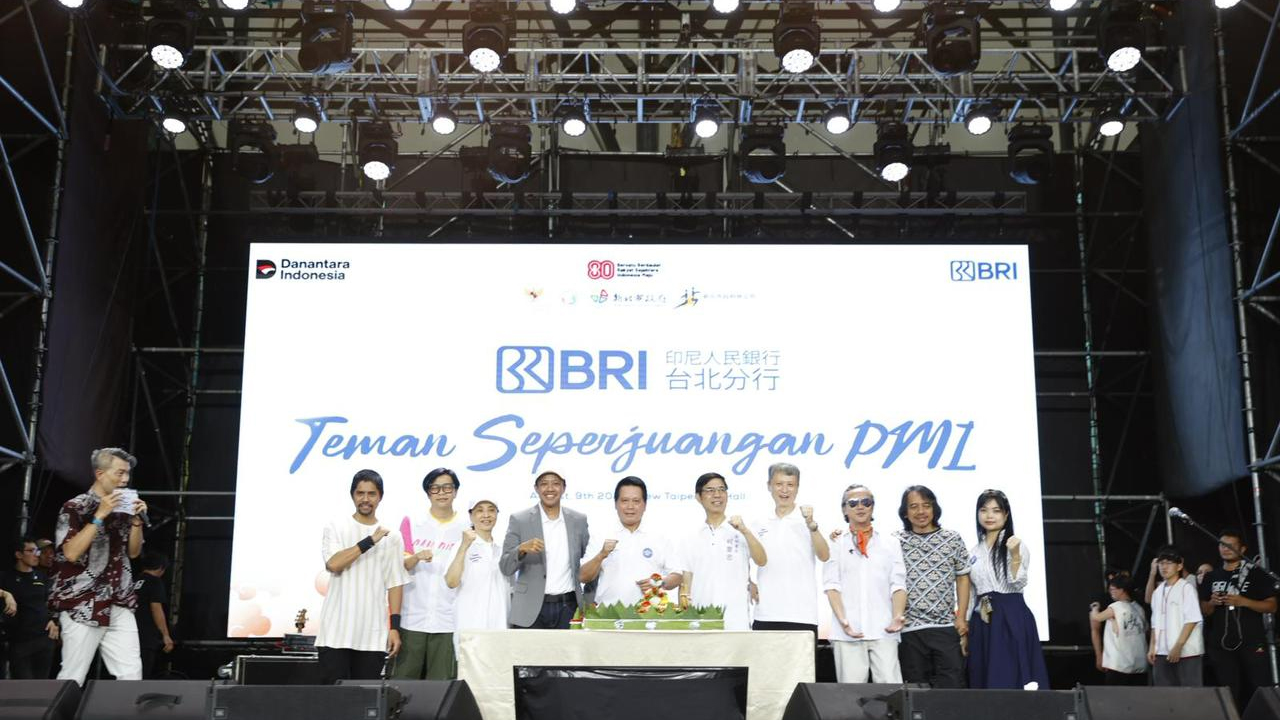 BRI Disambut Meriah di Taipei, 5 Ribu PMI Rayakan Hadirnya Mitra Finansial Indonesia