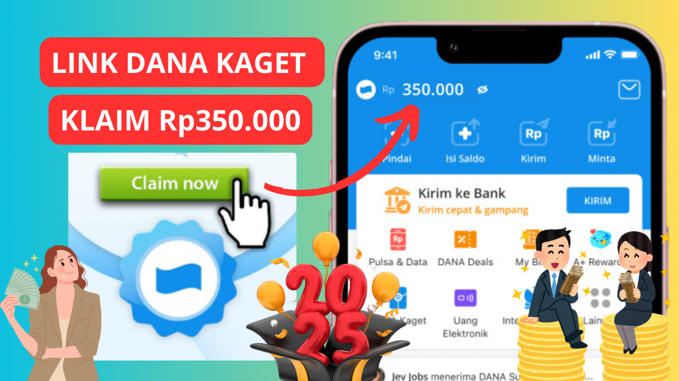 Mudah! Cara Mendapatkan Dana Kaget Rp 350 Ribu di Aplikasi Dana