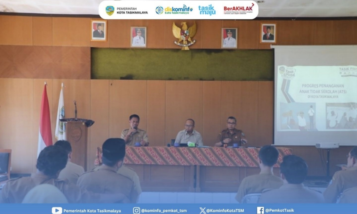 Pemkot Tasikmalaya Fokus Tangani Anak Tidak Sekolah Lewat Program Tasik Pintar