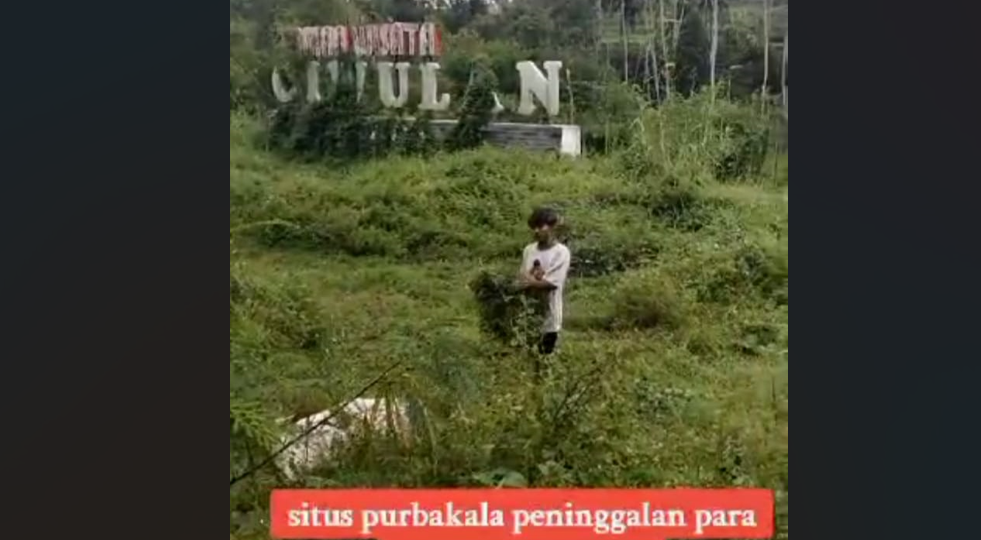 Viral! Taman Wisata Ciwulan di Tasikmalaya Disindir Sebagai Situs Purbakala