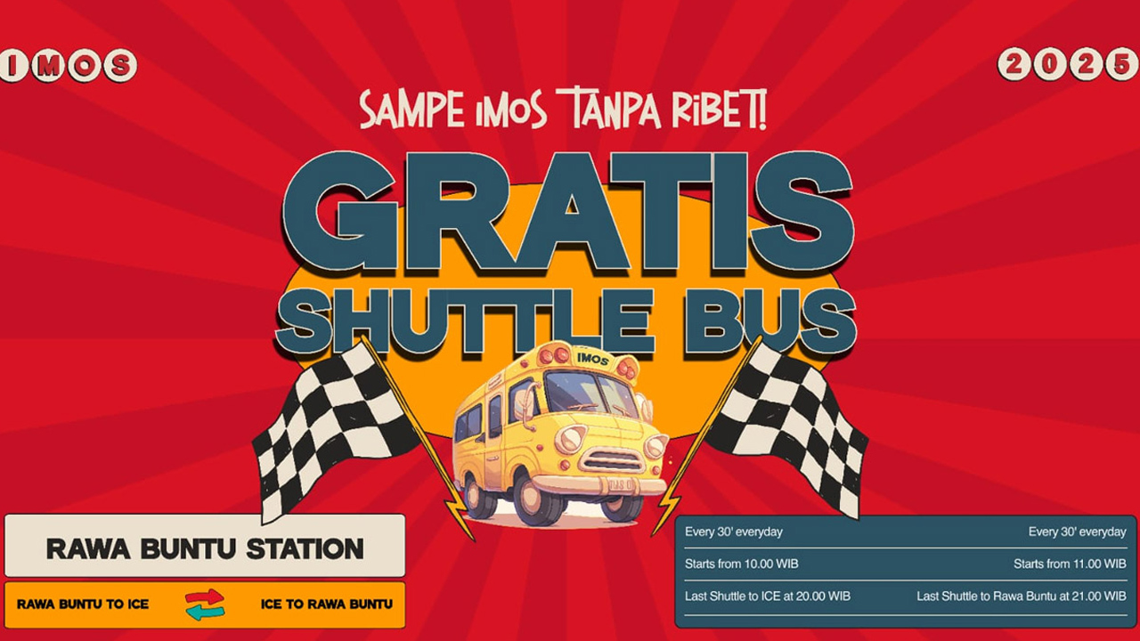 Jadwal dan Harga Tiket IMOS 2025, Simak Juga Cara Belinya