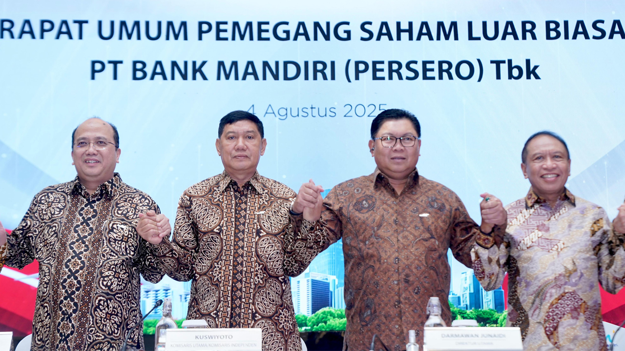 Bank Mandiri Umumkan Kepengurusan Baru Hasil RUPSLB, Eks Menteri Olahraga Jadi Wakil Komisaris Utama