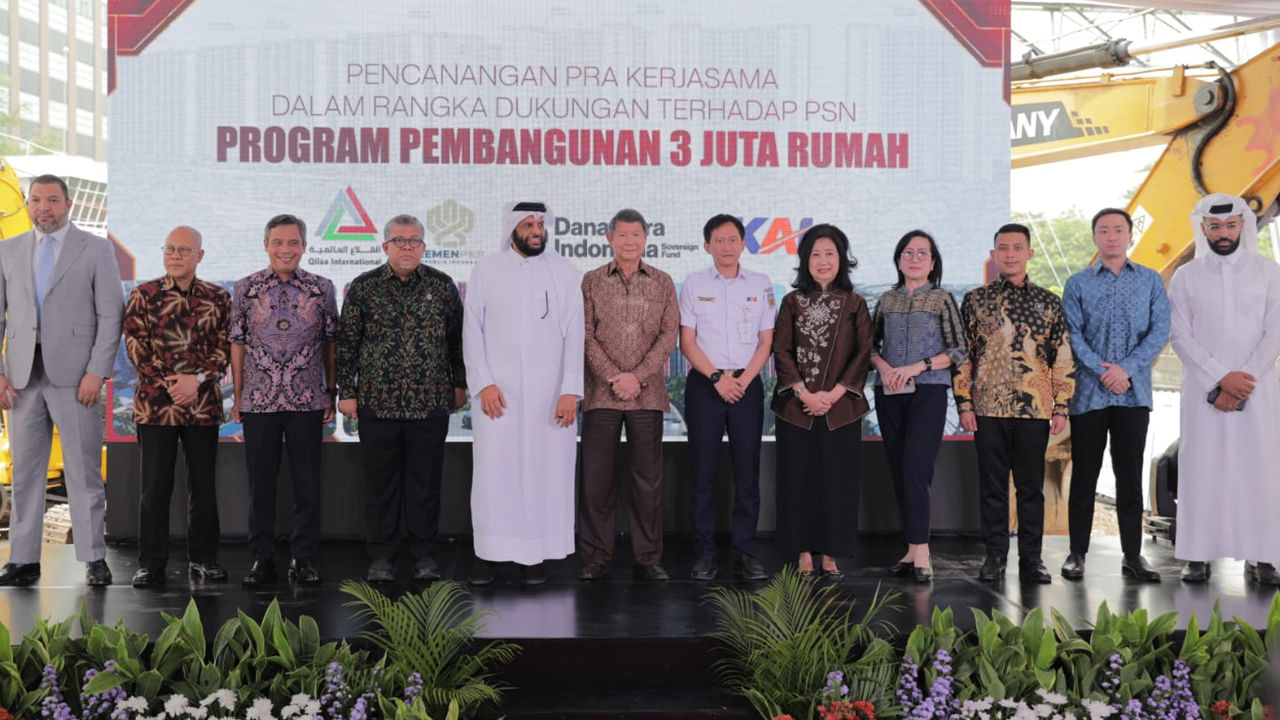 Al Qilaa dan KAI Bangun Hunian Vertikal di Lahan KAI untuk Dukung Program 3 Juta Rumah
