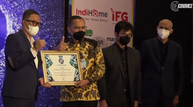 bank bjb Raih Indonesia's Most Popular Digital Financial Brands Award 2022