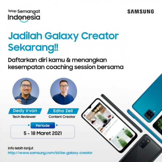 Samsung Cari Galaxy Creator yang Siap Jadi Bintang!