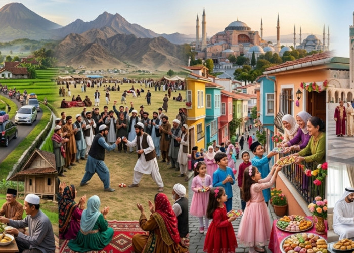 Unik Sekali! Perbedaan Perayaan Lebaran di Indonesia dengan Turki dan Afghanistan