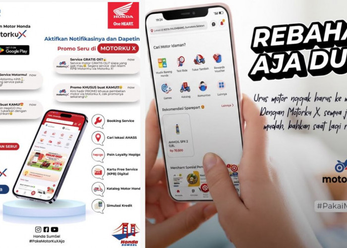 MotorKu X Bikin Servis Motor Honda Lebih Praktis, Booking Service dan Promo Menarik dalam Satu Aplikasi