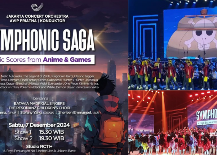 Keseruan Konser Orkestra Symphonic Saga, Momen Nostalgia Penggemar Anime dan Game Legendaris