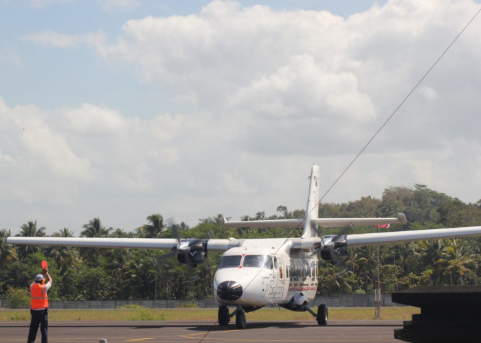 KEREN, Bandara Nusawiru Pangandaran Segera Terkoneksi Bandara Kertajati, Perjalanan Wisata Makin Gampang