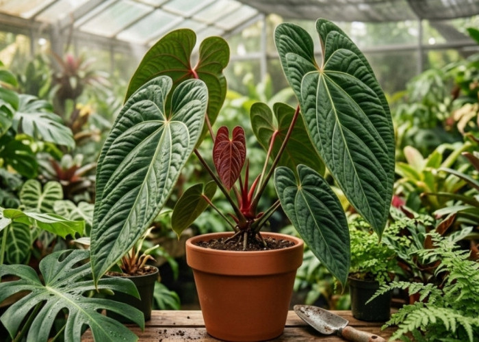 Anthurium Sirih Radicans Sedang Banyak Digemari, Ini Keunikan dan Cara Merawatnya agar Tumbuh Cantik