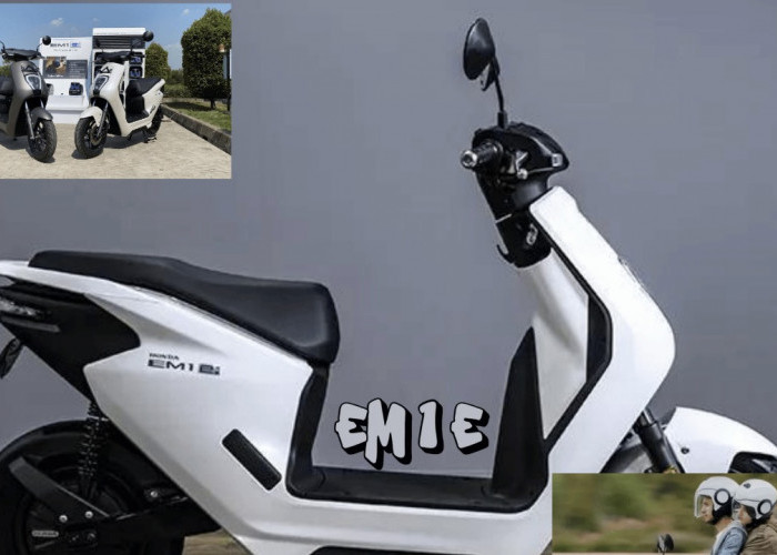 Honda EM1 e Motor Listrik Paling Dicari Indonesia, Senyap, Ringan, Lincah dan Modern