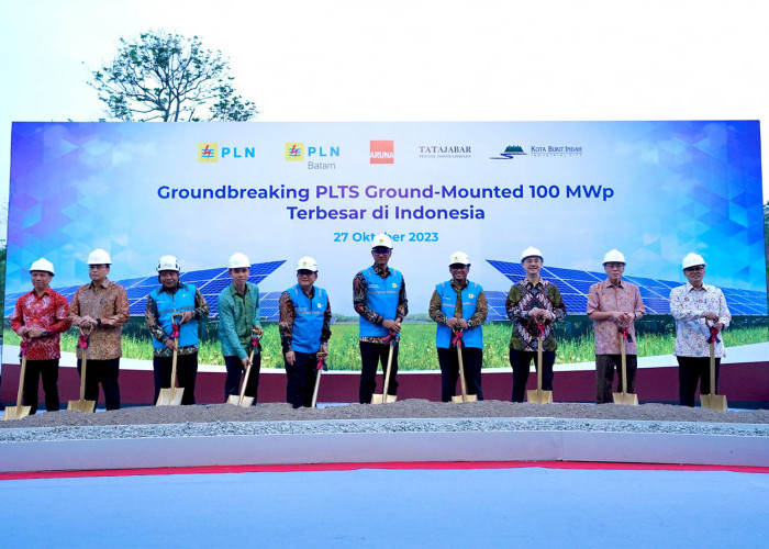 Proyek Bersejarah, PLTS Groundmounted Terbesar di Indonesia Dibangun di Purwakarta