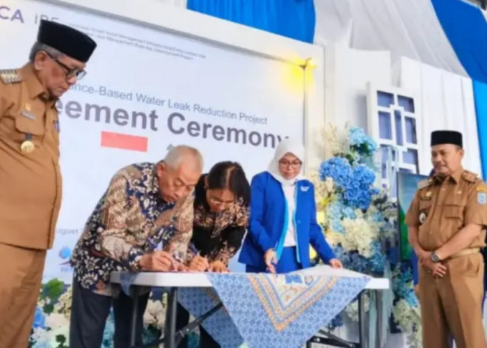 Perumdam Tirta Anom Banjar Dapat Hibah Rp15 Miliar dari Korea Selatan untuk Tekan Kebocoran Air
