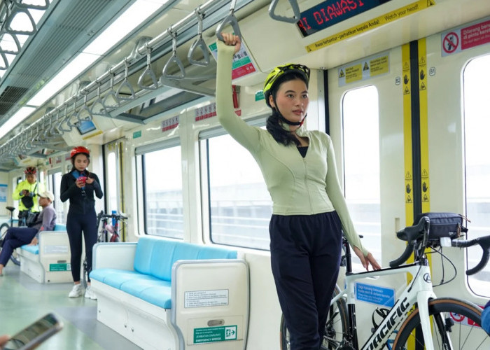 Aturan Baru Membawa Sepeda Standar di LRT Jabodebek Akhir Pekan dan Biskita di Stasiun Jatimulya