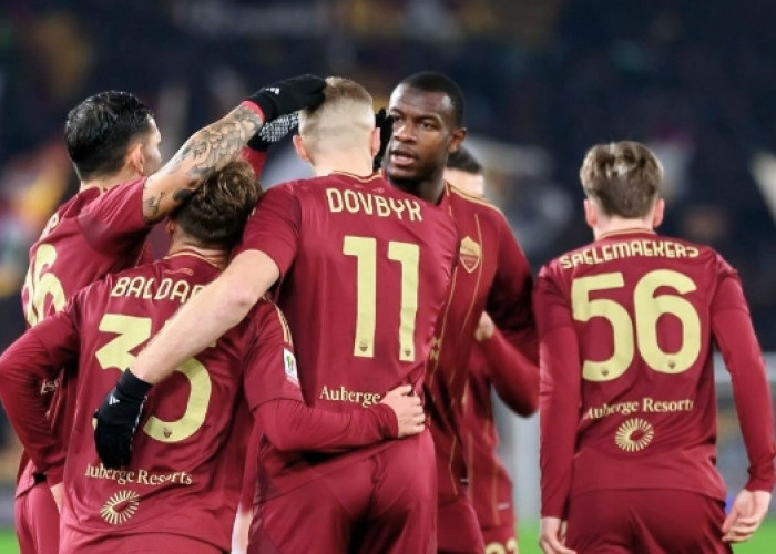  Gebuk Sampdoria 4-1, AS Roma Tantang AC Milan di Perempat Final Coppa Italia