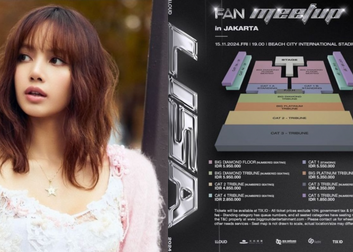 Lisa BLACKPINK akan Menggelar Fan Meetup di Jakarta, Berikut Harga Tiket dan Benefitnya