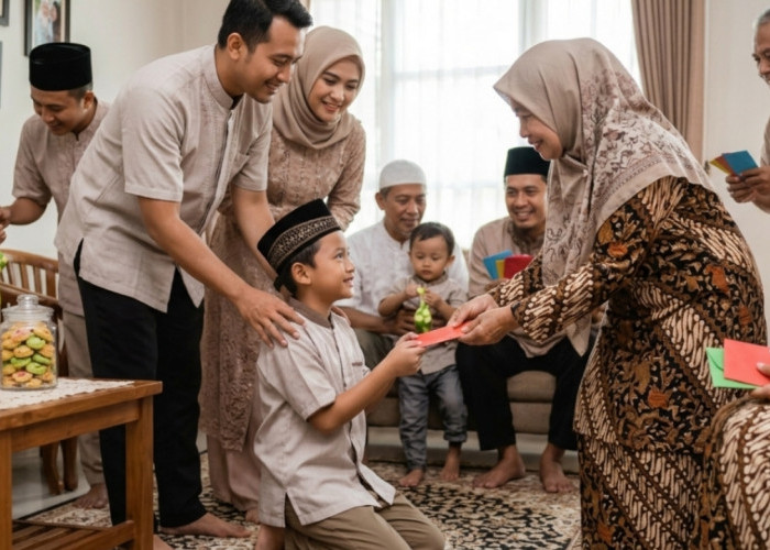 Orang Tua Wajib Tahu! Ini Etika Penting Yang Harus Diajarkan Kepada Anak Saat Menerima Amplop Lebaran 