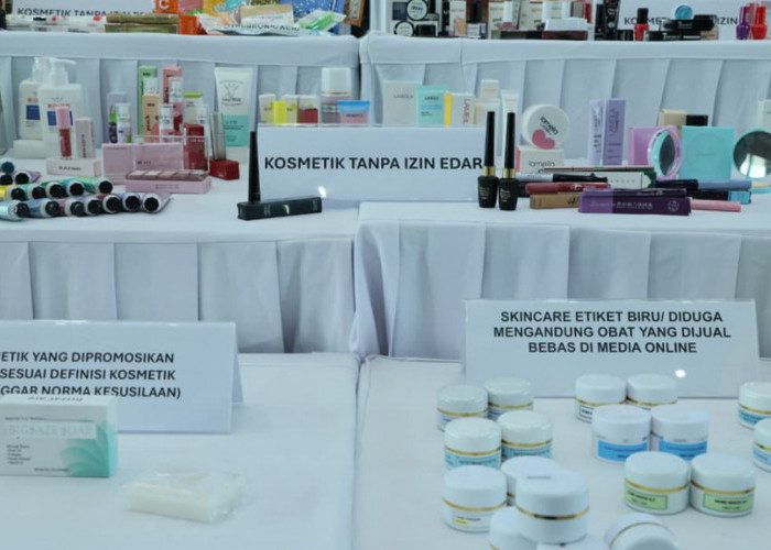 Hasil Pengawasan 2026, BPOM Temukan 2,1 Juta Produk Kosmetik Tak Penuhi Ketentuan Senilai Rp 35,8 Miliar