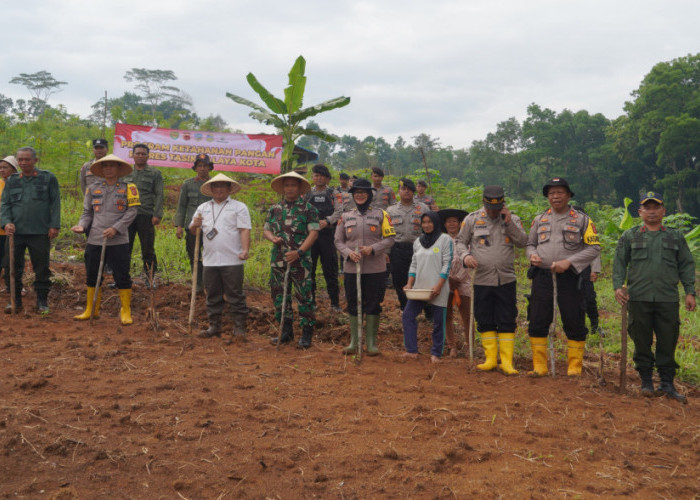 Polres Tasikmalaya Kota Luncurkan Program Ketahanan Pangan, Dukung Asta Cita Presiden Prabowo